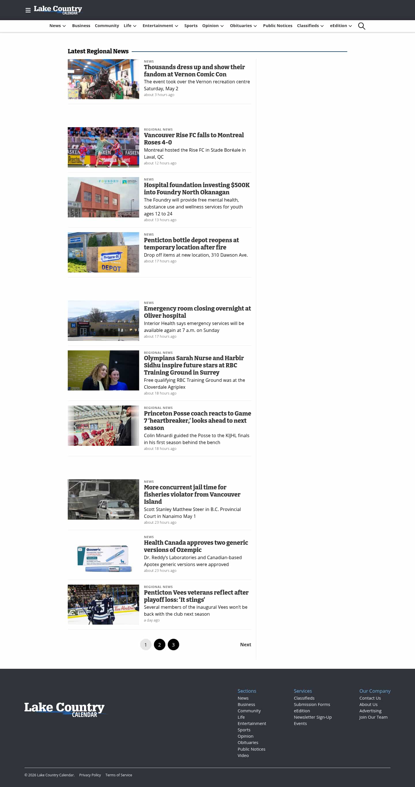 Latest website image capture