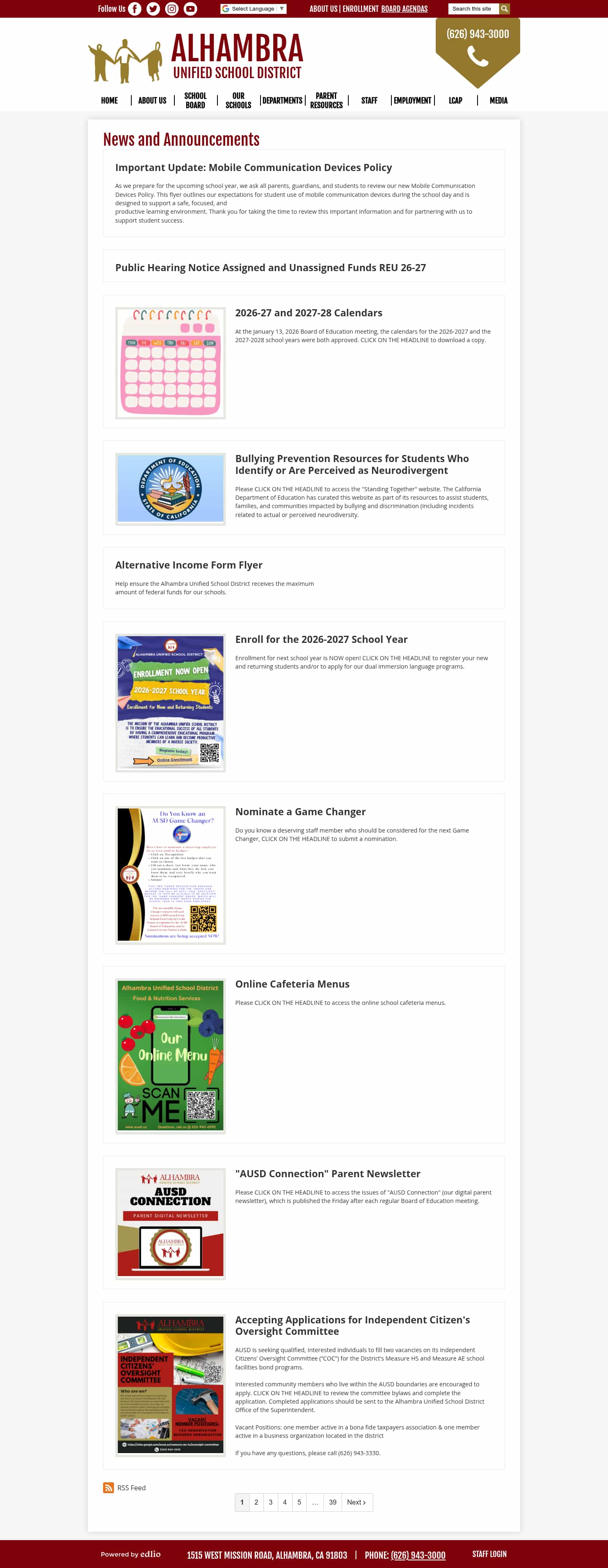 Latest website image capture