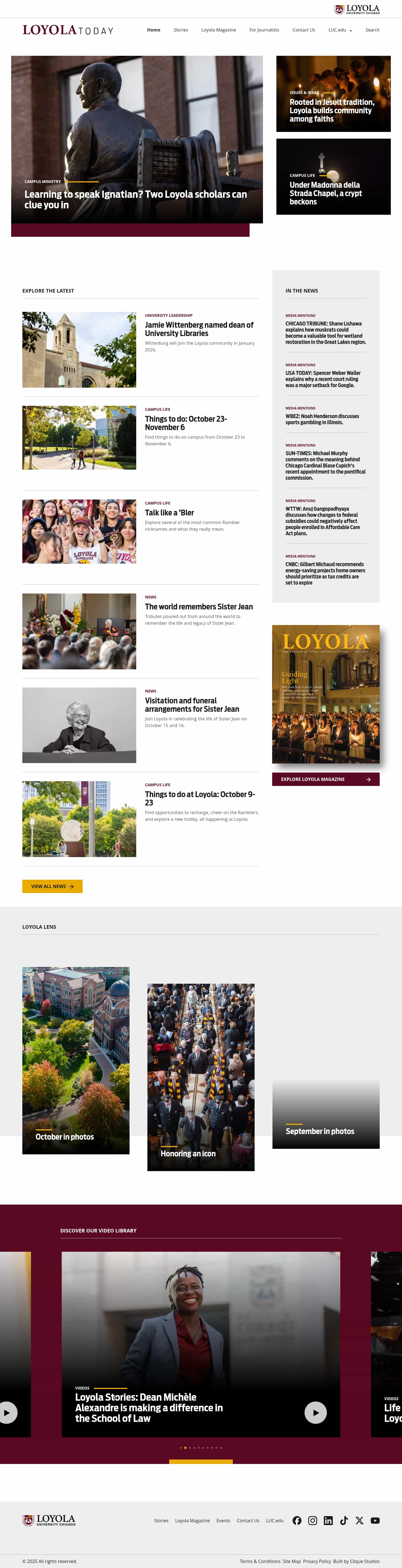 Latest website image capture