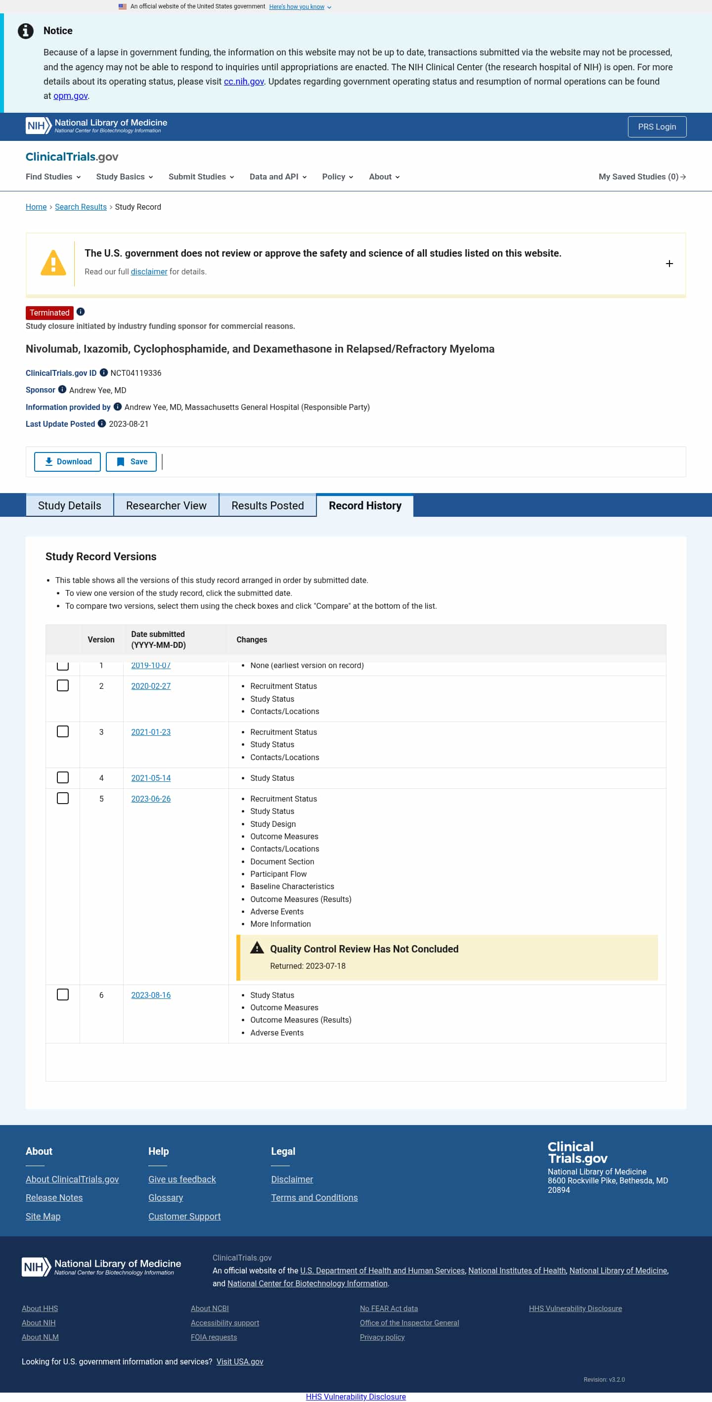 Latest website image capture