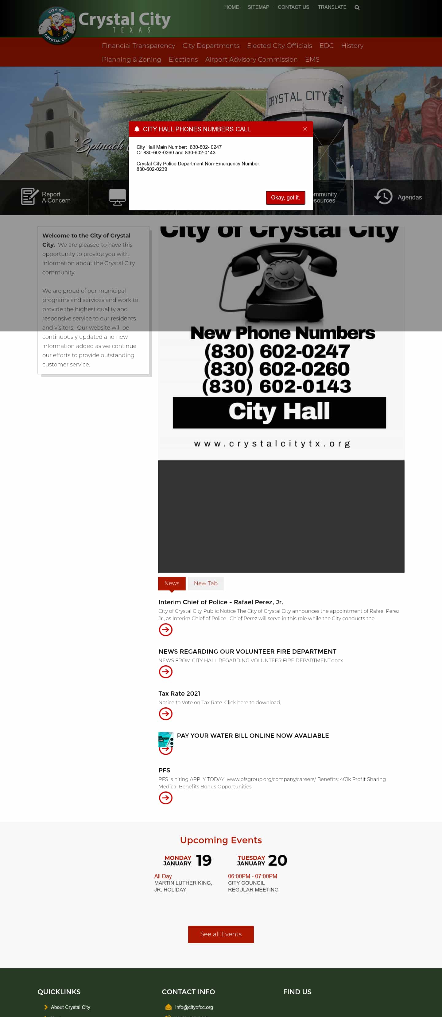 Latest website image capture