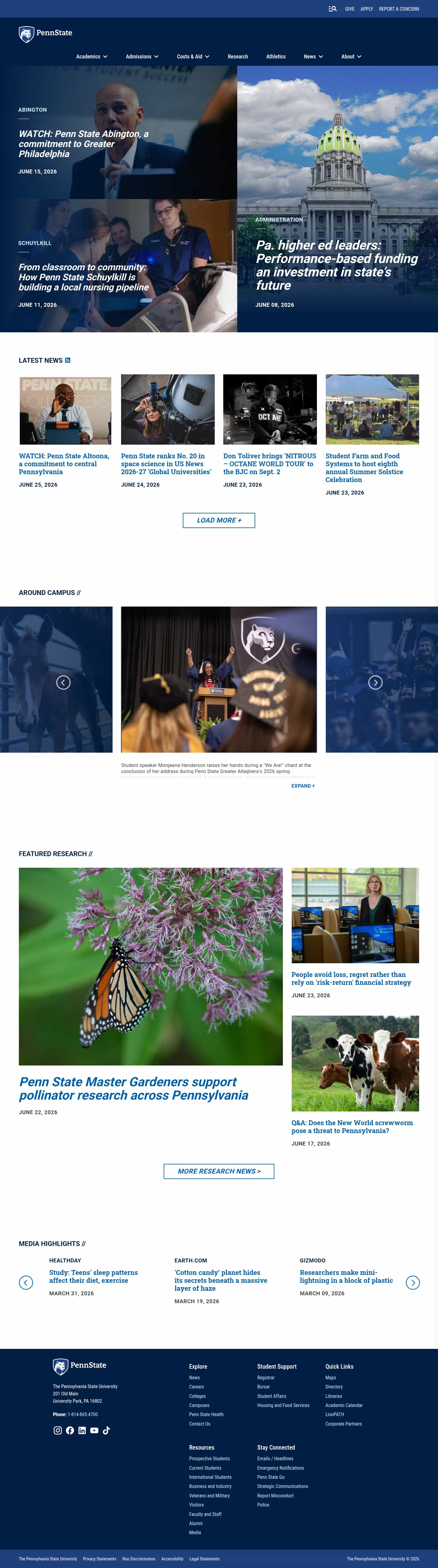 Latest website image capture