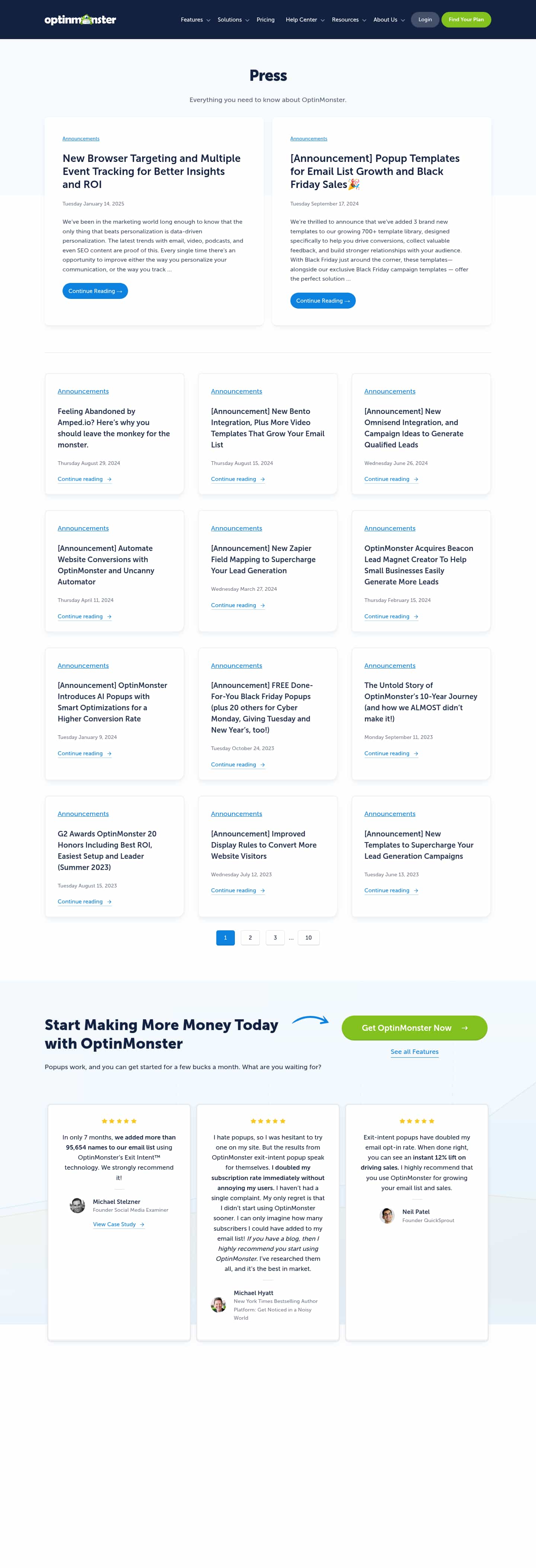 Latest website image capture