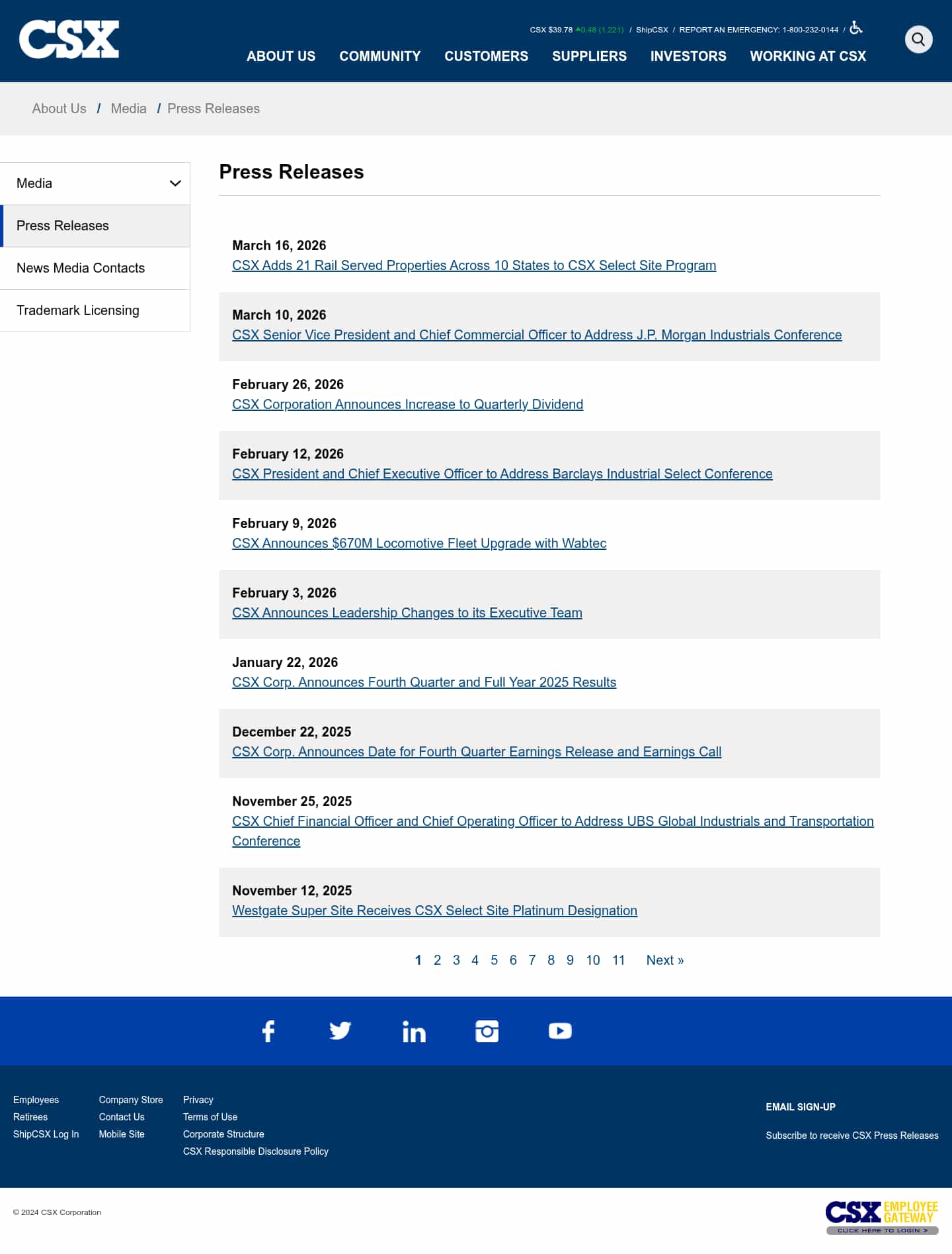 Latest website image capture