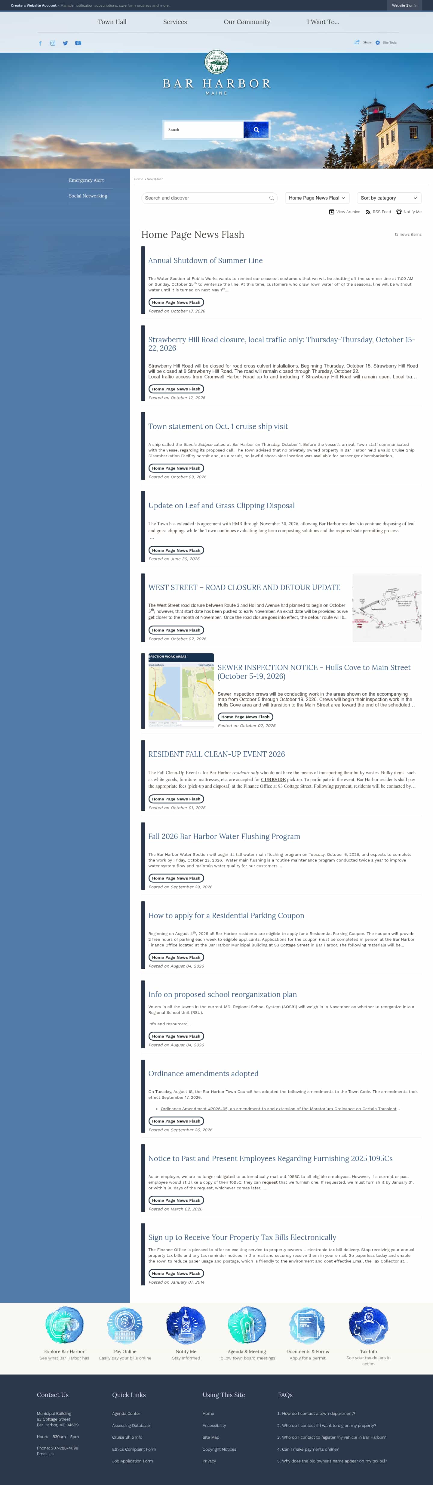 Latest website image capture