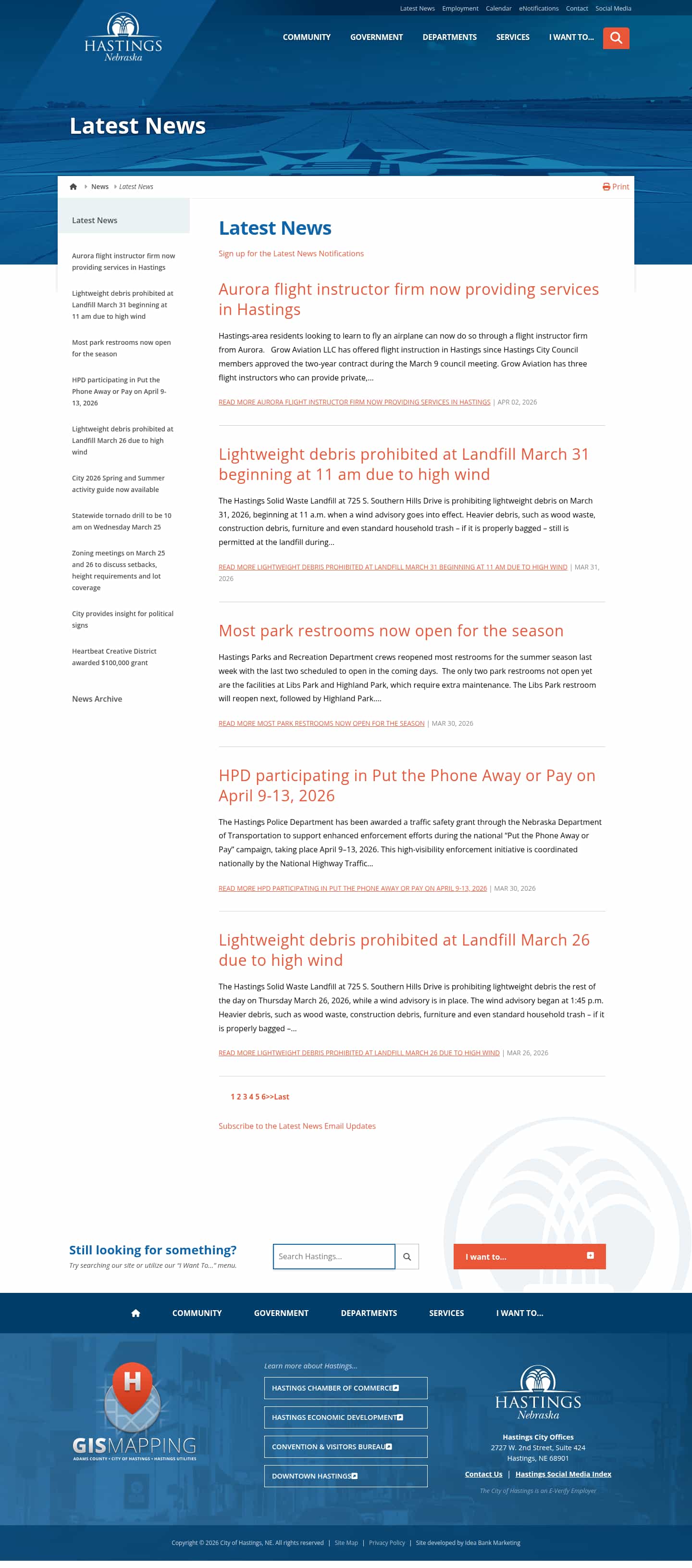 Latest website image capture