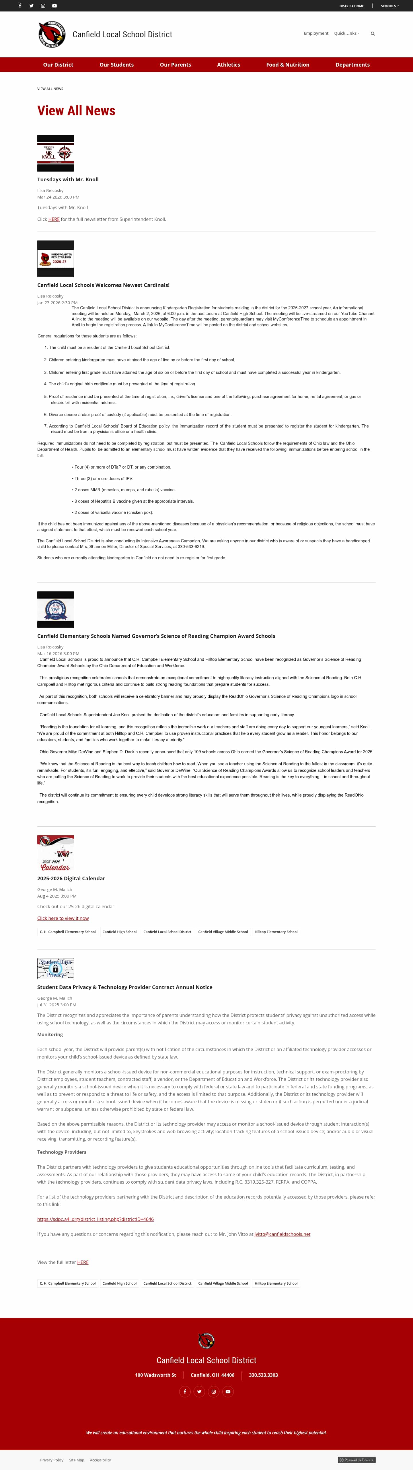 Latest website image capture