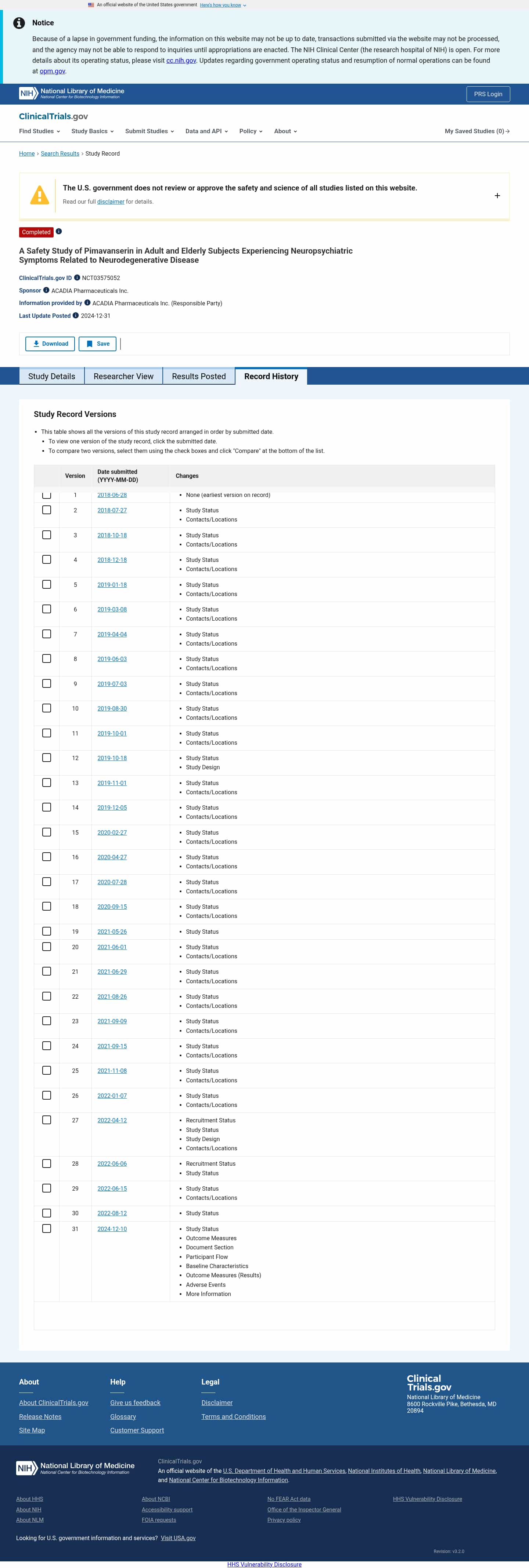 Latest website image capture