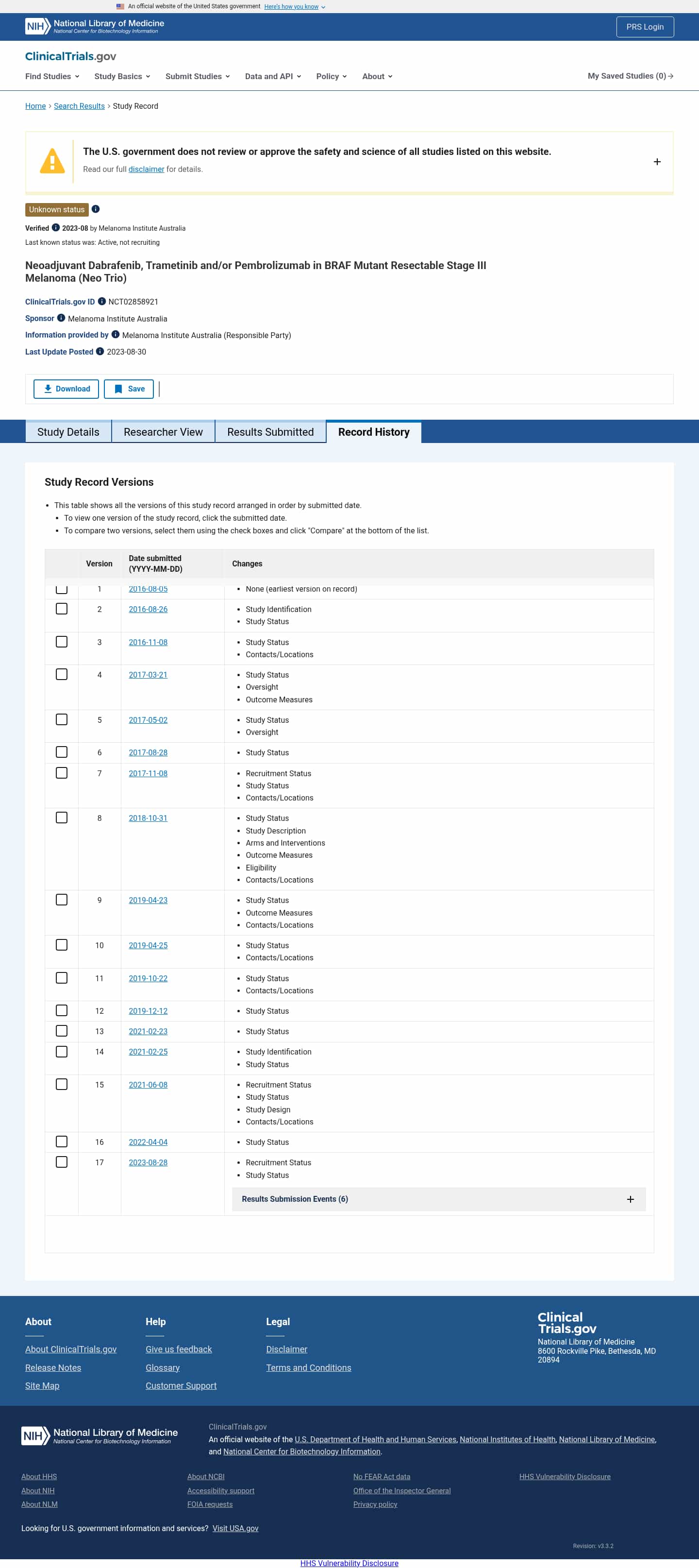 Latest website image capture