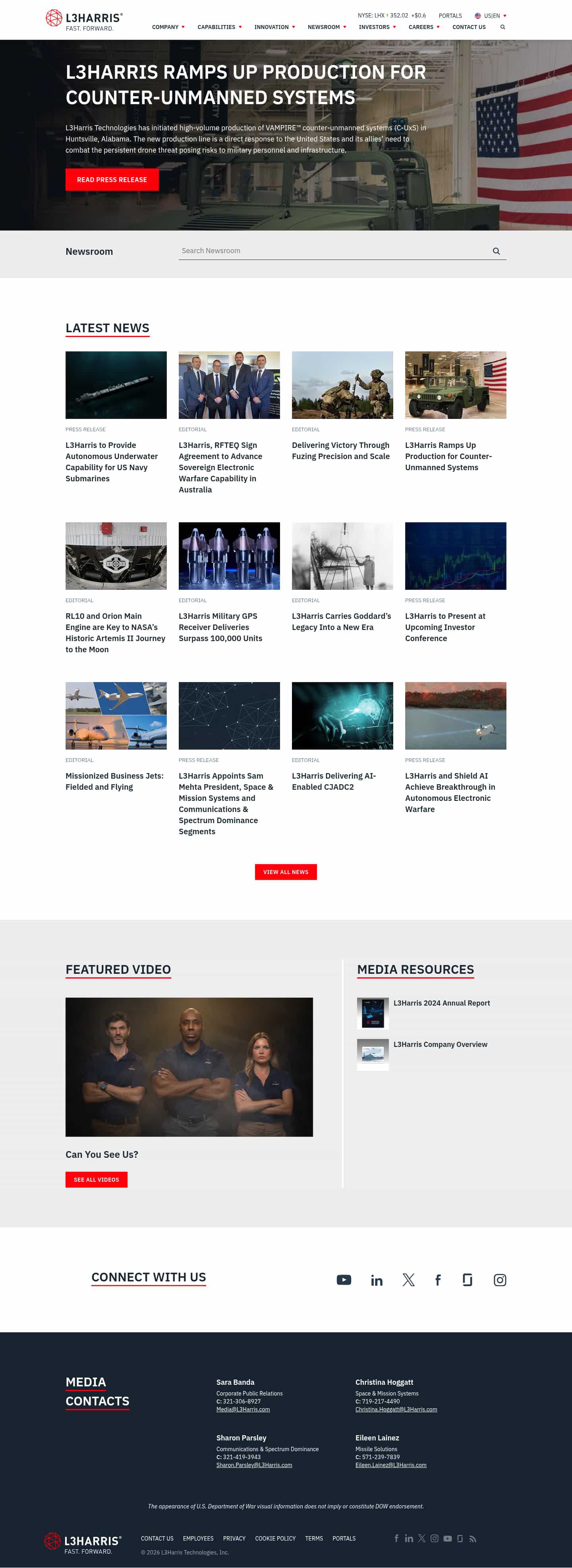 Latest website image capture