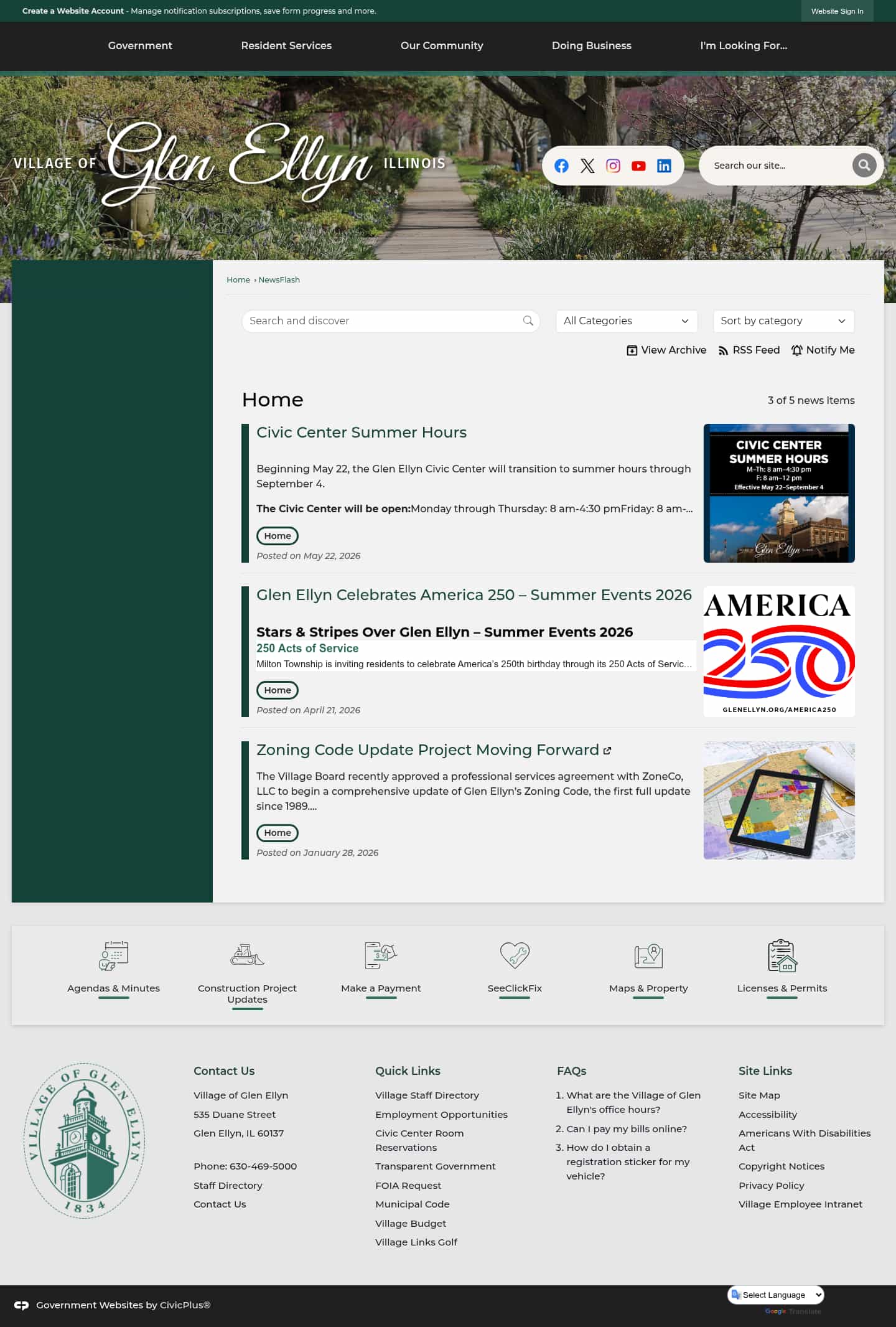 Latest website image capture