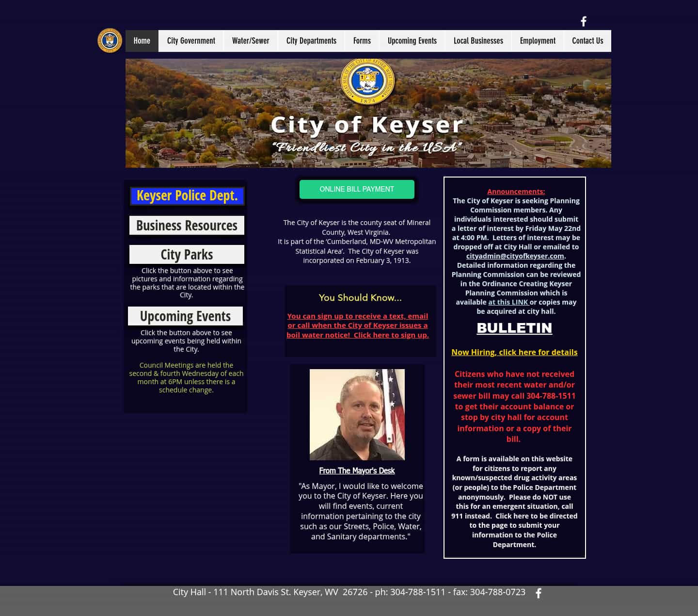 Latest website image capture