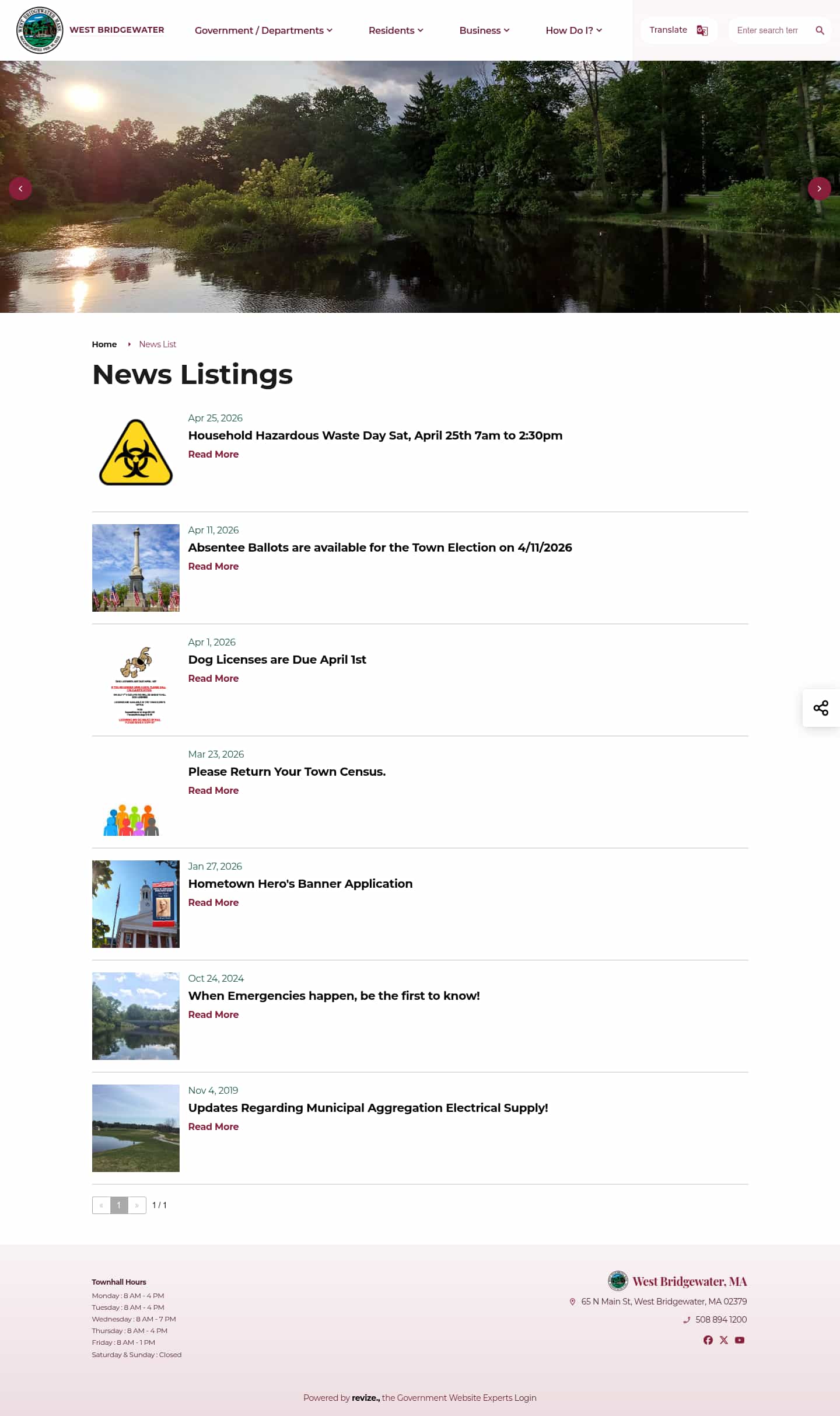 Latest website image capture