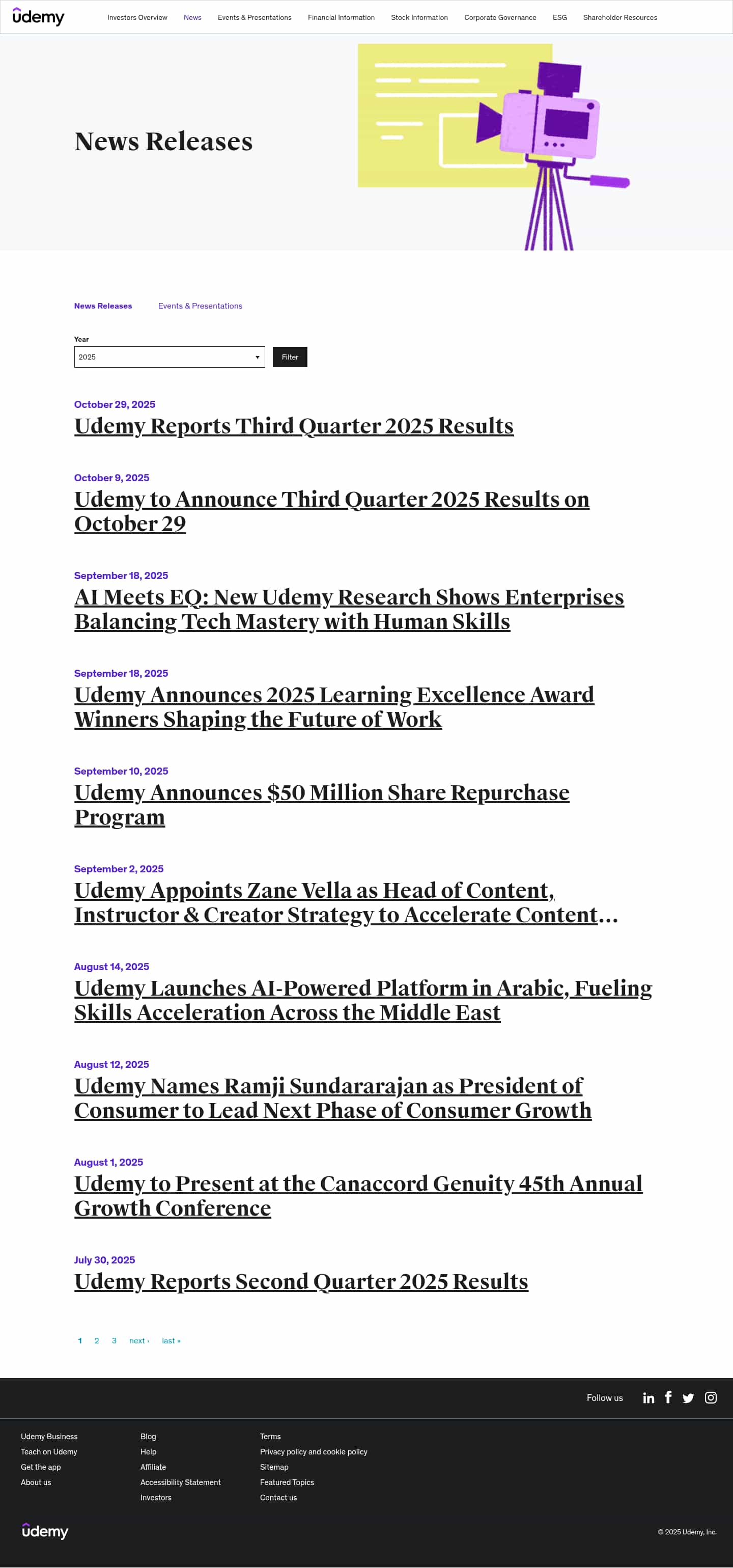 Latest website image capture