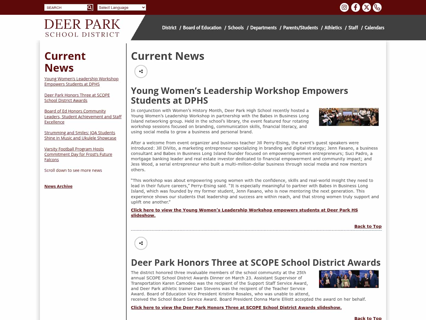 Latest website image capture