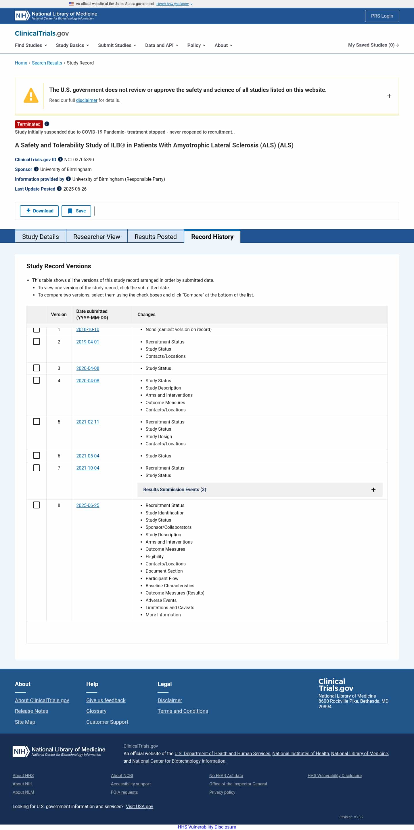 Latest website image capture