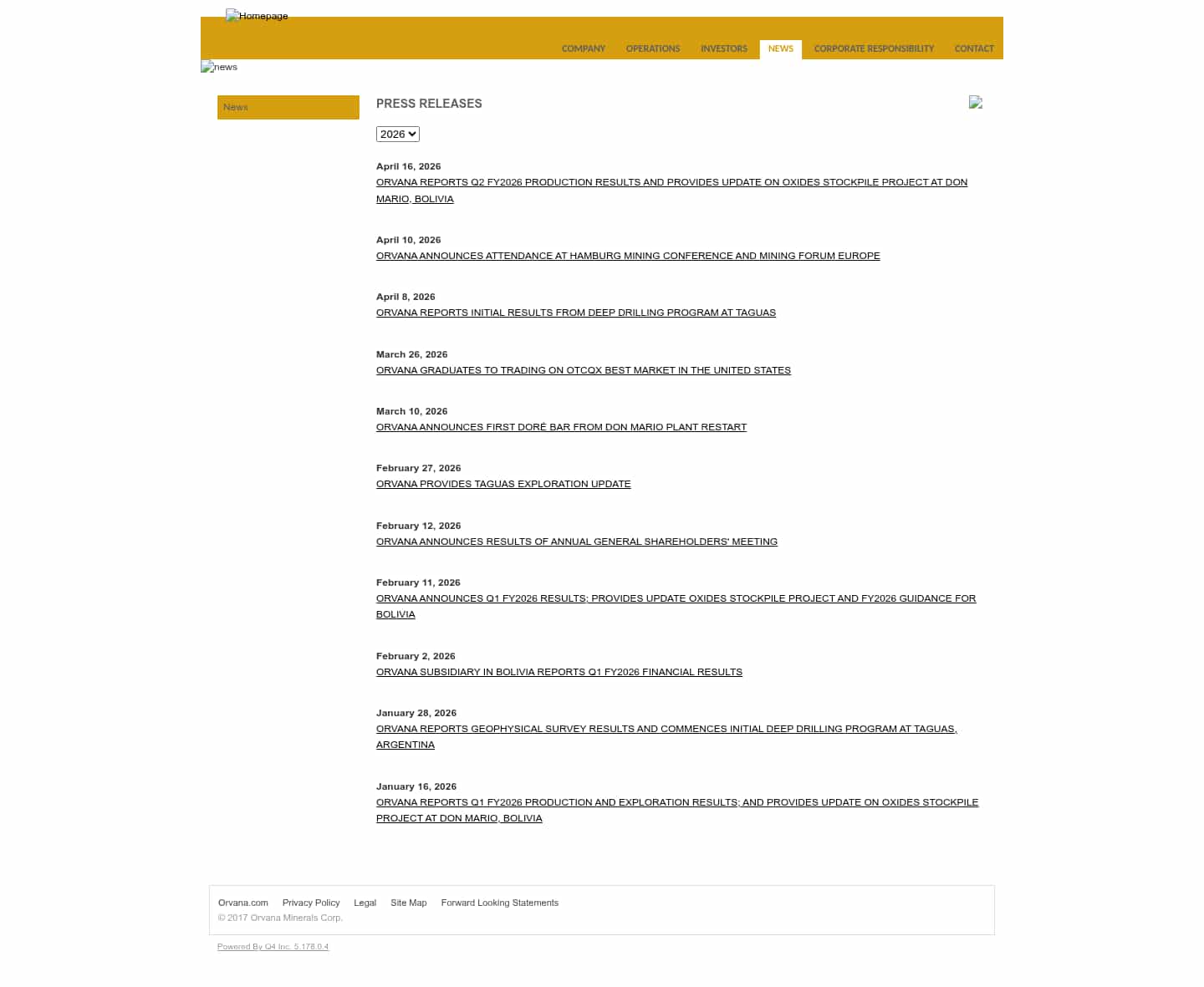 Latest website image capture