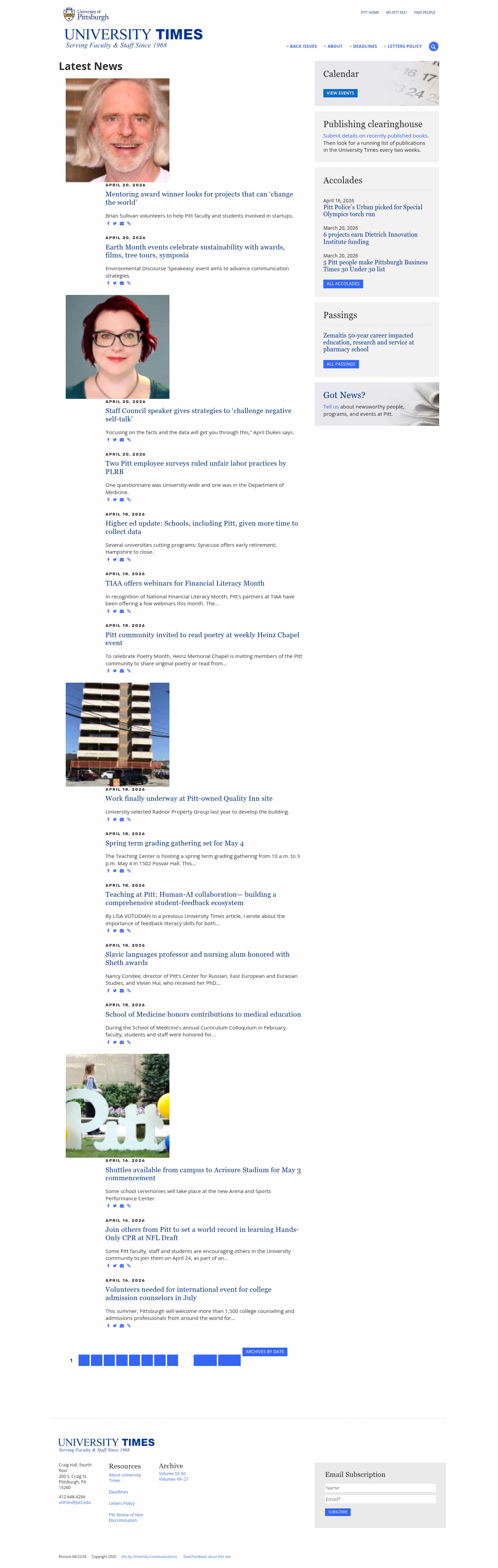 Latest website image capture