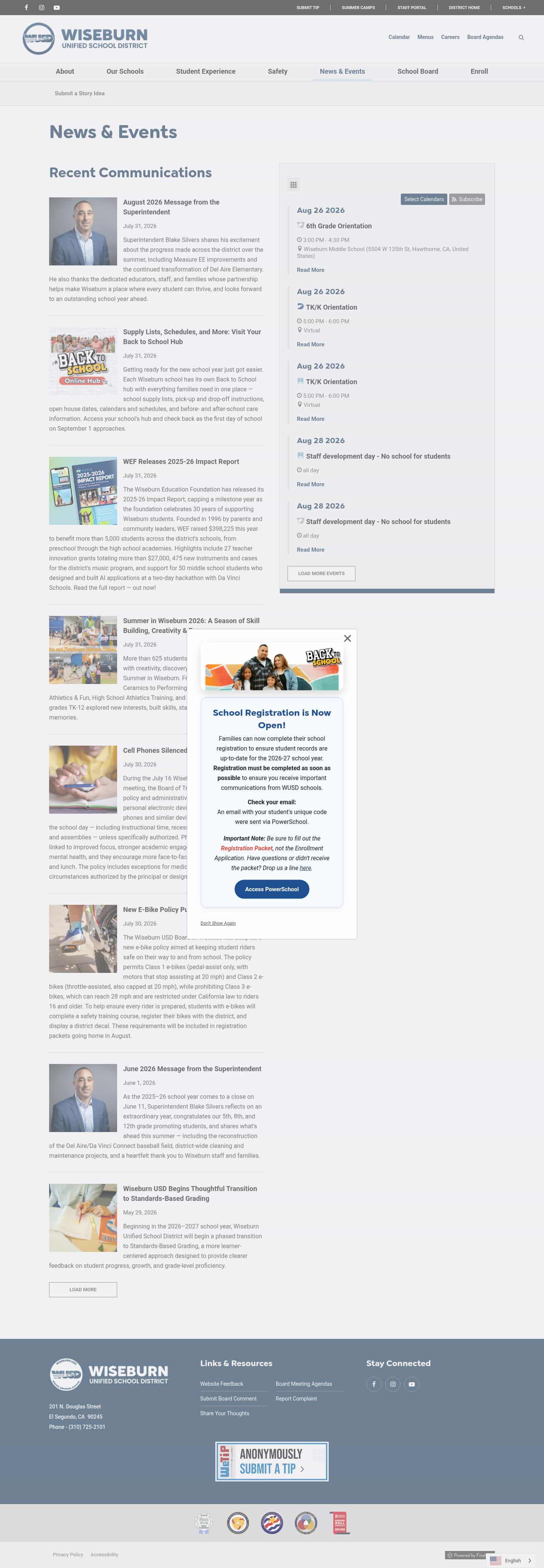 Latest website image capture